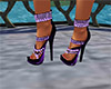 Purple Strap Sandal